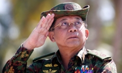 Thống tướng Myanmar công du nước ngoài đến Nga dự hội nghị