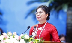 Bà Hà Thị Nga tái đắc cử Chủ tịch Hội LHPN Việt Nam khoá XIII