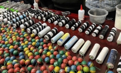 Dự đám cưới, người đàn ông tổn thương não, dập mặt do pháo tự chế phát nổ