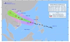 Tin bão mới nhất: Bão số 10 Bualoi di chuyển rất nhanh, phạm vi ảnh hưởng rộng