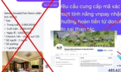 Công an TP.Hải Phòng thông tin vụ khách đặt phòng qua mạng bị lừa hơn 1 tỷ đồng