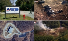 Hiện trường kinh hoàng vụ nổ nhà máy sản xuất thuốc nổ quân sự ở Mỹ