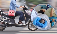 Đau bụng tưởng viêm ruột thừa, cô gái 26 tuổi bất ngờ sinh con trên xe cấp cứu