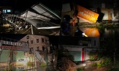 Trường học ở Nghệ An, Hà Tĩnh nỗ lực khắc phục hậu quả bão số 5, đón học sinh tựu trường