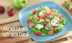 Cách làm salad cá hồi thơm ngon lại giàu dinh dưỡng