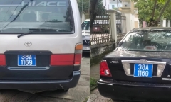 Vụ 2 chiếc xe ô tô trùng biển số xanh tại Hà Tĩnh: Chủ nhân của 2 chiếc xe là ai?