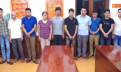 Hà Giang: Tiếp tục khởi tố 10 bị can trong đường dây tổ chức đánh bạc
