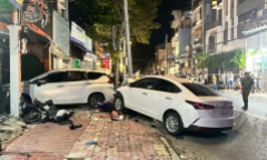 Khởi tố, bắt tạm giam nữ tài xế lái xe ô tô tông loạt xe máy ở Vũng Tàu