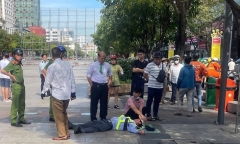 Vụ bảo vệ bị đánh bất tỉnh ở phố đi bộ Nguyễn Huệ: Tình hình sức khỏe nạn nhân