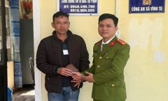 Nam thanh niên nhặt được hơn 21 triệu đồng, trả lại người đánh rơi