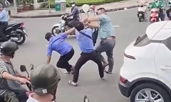 Đình chỉ 2 nhân viên xe buýt đánh nhau với tài xế xe công nghệ ở TP.HCM