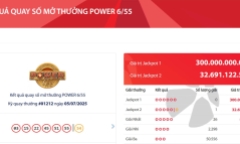 Một người ở TP.HCM trúng Vietlott gần 33 tỷ đồng, giải độc đắc 300 tỷ chưa ai 
