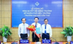 Trường Đại học Cần Thơ bổ nhiệm Phó Hiệu trưởng mới