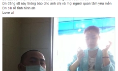 Vợ Duy Nhân nghẹn ngào thăm chồng qua cửa kính