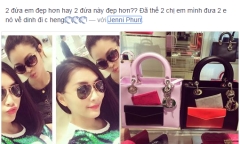 Sao Việt “đụng hàng” túi xách Dior trăm triệu của Ngọc Trinh