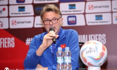 HLV Philippe Troussier nói gì trước trận đấu với đội tuyển Indonesia?