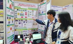 Gần 150 dự án của học sinh tham gia tranh giải Cuộc thi Khoa học, kỹ thuật cấp quốc gia