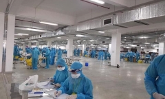 Bắc Giang ra công văn hỏa tốc rà soát, xét nghiệm toàn bộ công nhân công ty Hosiden 
