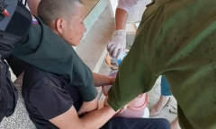 Thông tin mới nhất vụ nam thanh niên 23 tuổi đốt nhà, dùng dao dọa chém công an
