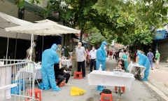 Sáng 7/9, Hà Nội thêm 5 ca mắc COVID-19, 1 ca tại cộng đồng