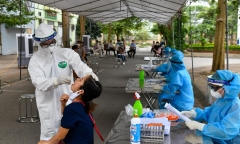 Sáng 22/9, Hà Nội ghi nhận 1 ca dương tính SARS-CoV-2 tại quận Thanh Xuân