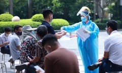 Hải Dương phát hiện 1 ca dương tính với SARS-CoV-2, bán hàng ăn gần chợ đầu mối nông sản