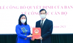 Điều động ông Triệu Tài Vinh giữ chức Phó trưởng Ban Dân vận Trung ương
