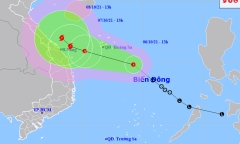 Biển Đông có thể xuất hiện 2 cơn bão liên tiếp
