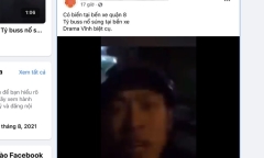 Xác minh clip thanh niên nghi nổ nhiều phát súng trong lúc livestream
