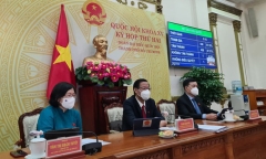 Đoàn đại biểu Quốc hội TP.HCM sẽ họp trực tuyến sau khi có 2 đại biểu mắc COVID-19