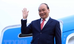 Chủ tịch nước Nguyễn Xuân Phúc lên đường thăm cấp Nhà nước tới Vương quốc Campuchia