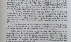 Một xã ở Sơn La hủy bỏ quy định người dân phải về ăn Tết trước 22 ngày
