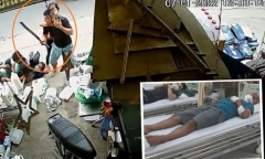 Vụ chém nhau vì mâu thuẫn trong buôn bán ở TP.HCM: Công an trích xuất camera