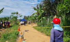 Vụ ô tô tông 3 người thương vong ở Bình Định: Nhân chứng kể lại cảnh tượng kinh hoàng