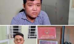 Hai thanh niên giả danh cảnh sát hình sư để ra oai