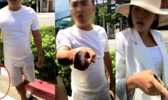Xác minh vụ tài xế lấy rựa dọa