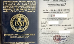 Giấy phép lái xe quốc tế IAA có được công nhận tại Việt Nam?