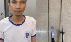 Trung úy công an bị đối tượng dùng cây xiên thịt đâm trọng thương: Danh tính nghi phạm
