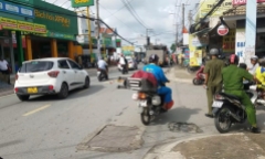 Xót xa nam sinh ở TP.HCM bị xe tải cán tử vong trên đường đi học