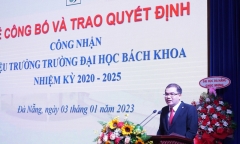 Tân Hiệu trưởng Trường Đại học Bách khoa - Đại học Đà Nẵng là ai?