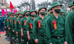 Thanh niên cả nước nhập ngũ, 5 tỉnh giao nhận quân cuối cùng vào ngày 10/2