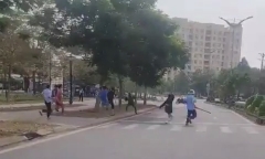 Nghẹt thở cảnh vây bắt tên trộm dùng dao đâm 2 người bị thương