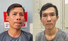 Vụ chặn xe khách, đập nát kính chắn gió ở TP.HCM: Lời khai của 2 người đàn ông