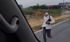 Nam thanh niên chặn, đập kính xe cấp cứu ở Trà Vinh trần tình gì?