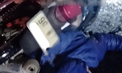 Va chạm với xe tải trong đêm mưa, một công an xã tử vong