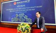Bộ GD&ĐT tập huấn triển khai thực hiện Chuẩn cơ sở giáo dục đại học