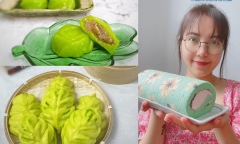 Mẹ đảm Sài Gòn trổ tài làm 9 món từ lá dứa, thơm ngon tới mức nhìn là muốn ăn ngay