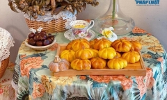 Mẹ đảm Hà Nội bày cách làm bánh mì bí đỏ thơm ngọt mềm dẻo đón Halloween