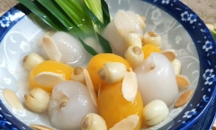 Chè chôm chôm hạt sen cực kỳ ngon ngọt, tươi mát