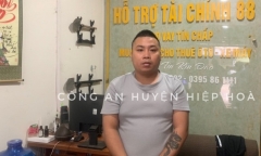 Bắc Giang: Bắt đối tượng cho vay nặng lãi với lãi suất 